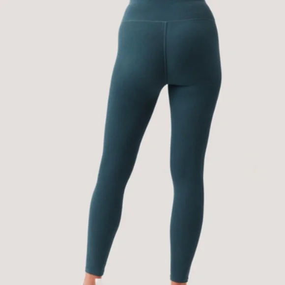 Pact Women's Ore Ribbed High Waist Legging Size Medium NWT! - Picture 2 of 7